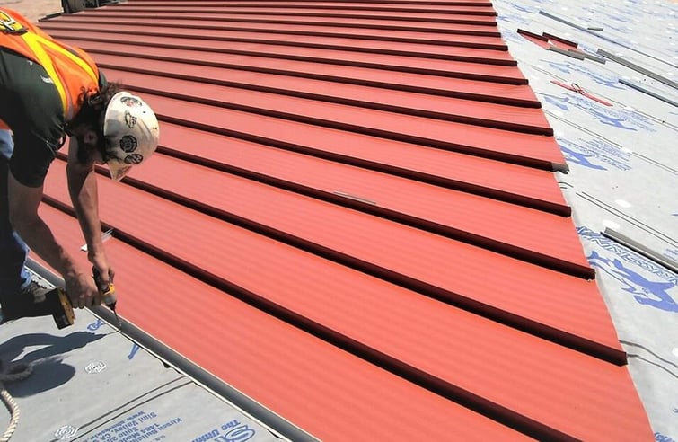 Metal Roofing Underlayment Installation