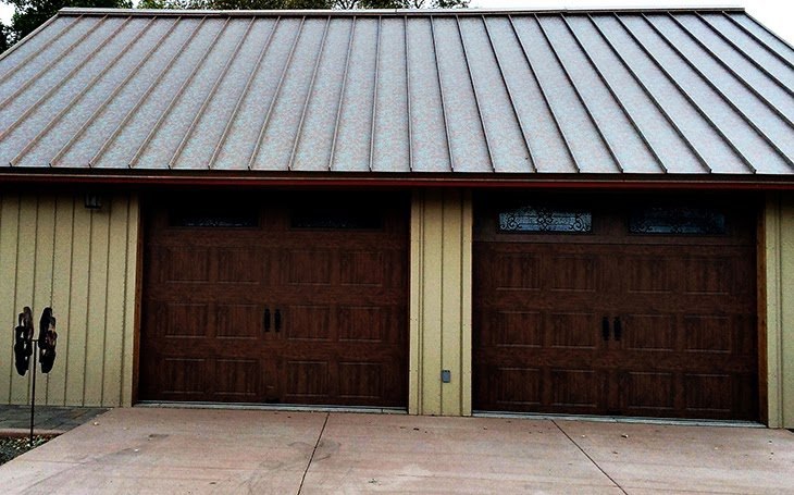 Standing Seam Metal Roof In Aged Copper