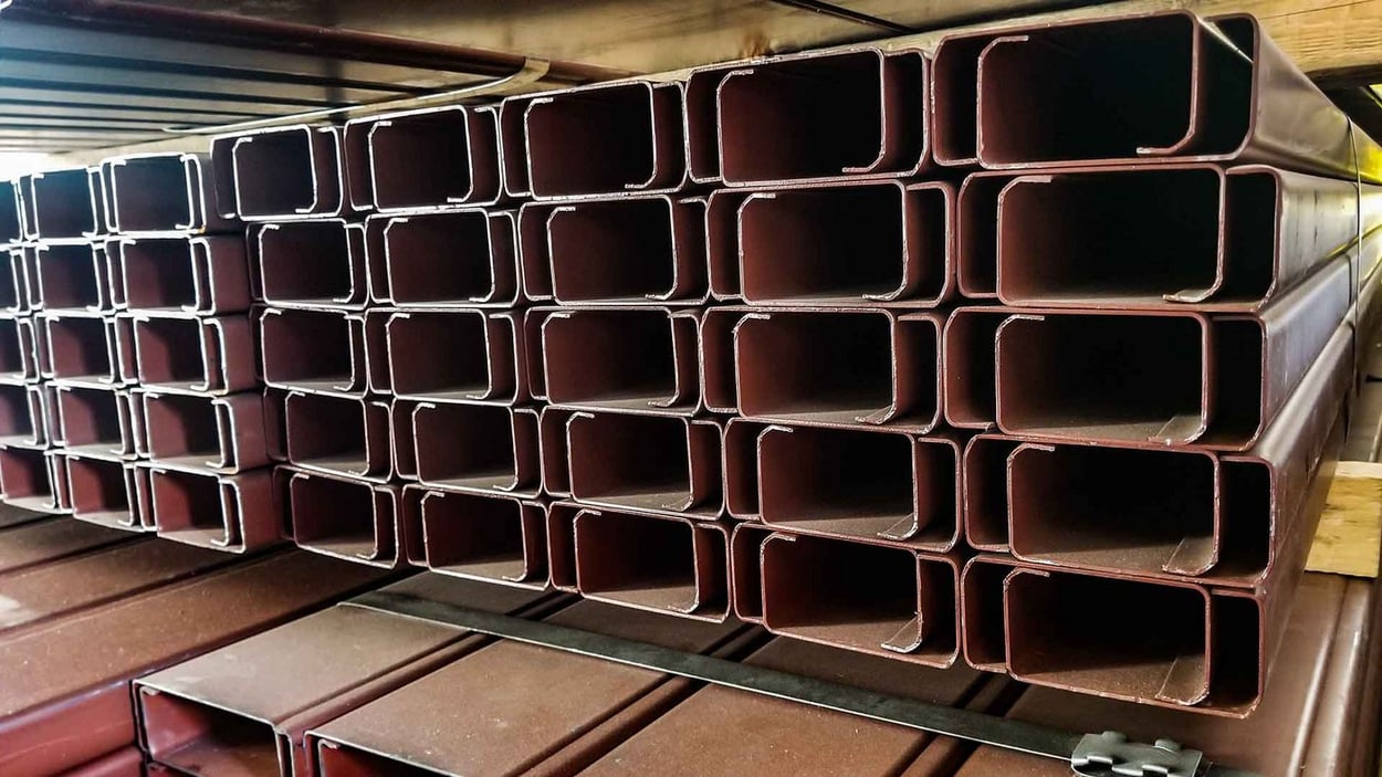Buy Red Iron C Purlins. C Purlins In Stock. Buy Mfg. Direct & Save