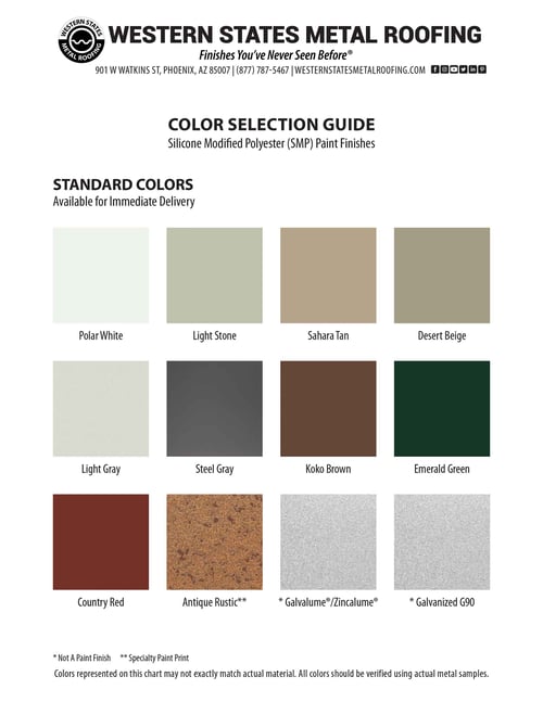 Metal Roofing Colors 5 Tips To Pick The Best Color In 2022 - Metal Roof Paint Colours