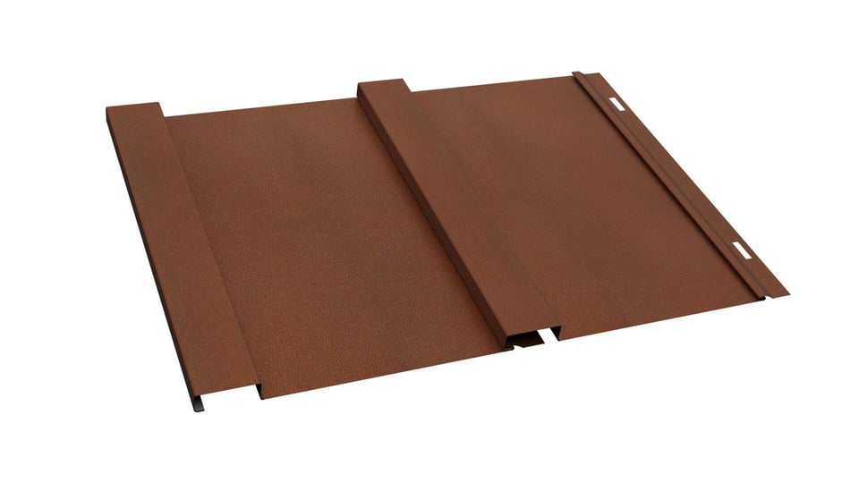 Black Copper Matte®. Painted To Look Like Orange and Brown Rust