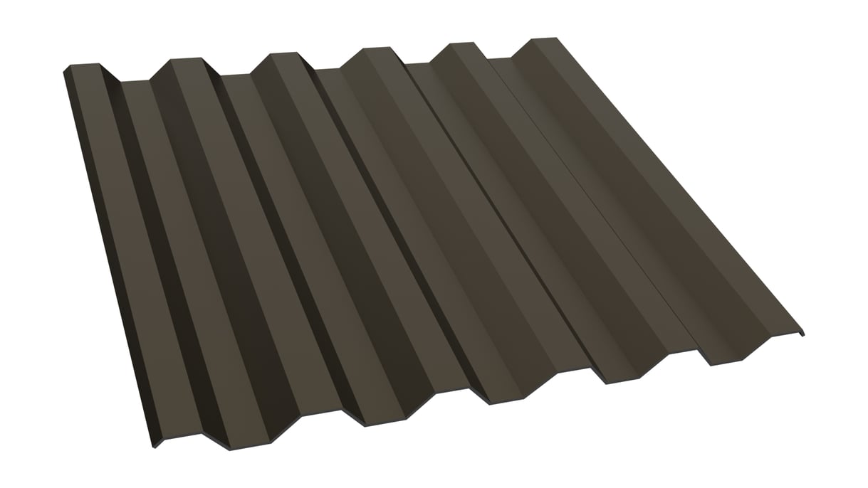 Medium Bronze Metal Roofing & Metal Siding Panels