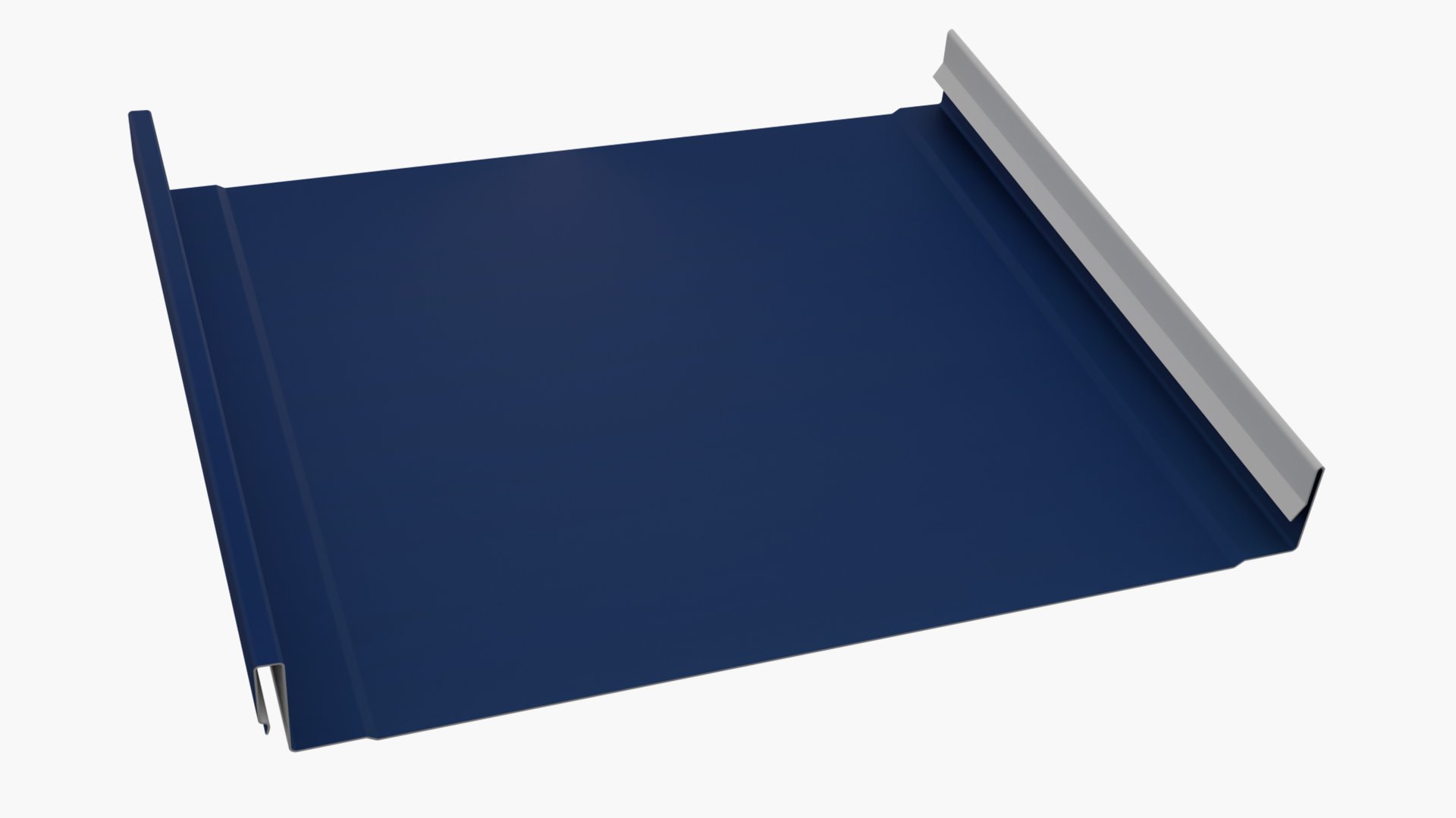 Metal Roofing, Siding, and Wall Panels in Royal Blue
