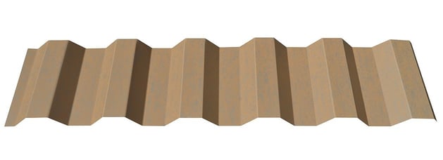 Rusted Pro Rib Panel Speckled Galvanized Rust® Western Rib Panel