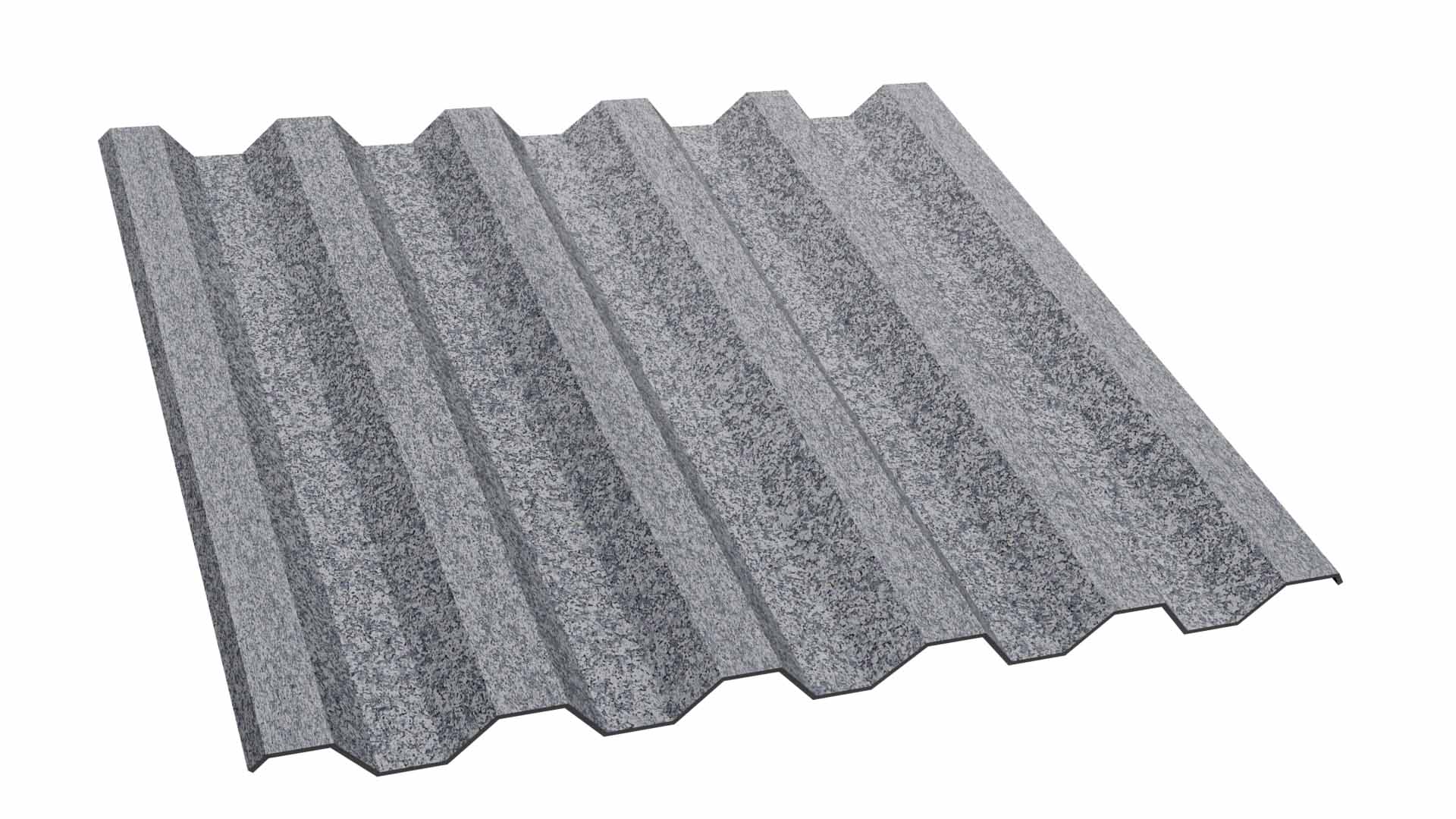 Zinc Patina® Western Rib® 7.2 Panel
