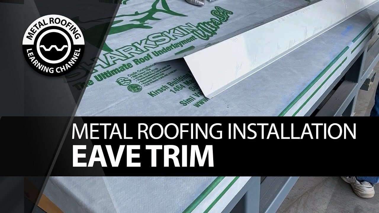 how-to-install-metal-eave-trim-corrugated-metal