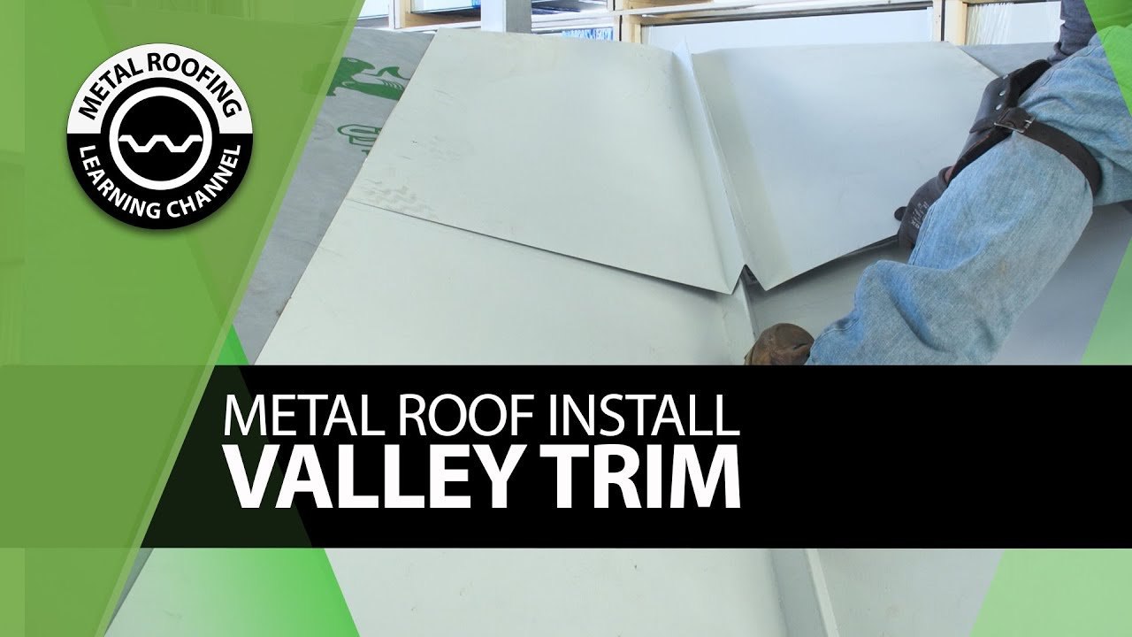 Standard Valley Trim Part WS24 Corrugated Metal Roofing