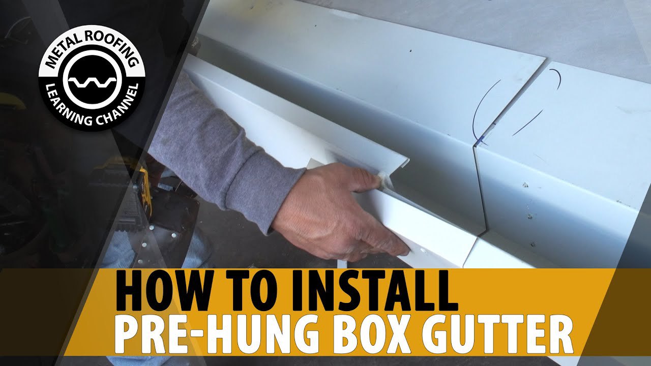 pre-hung-box-gutter-installation