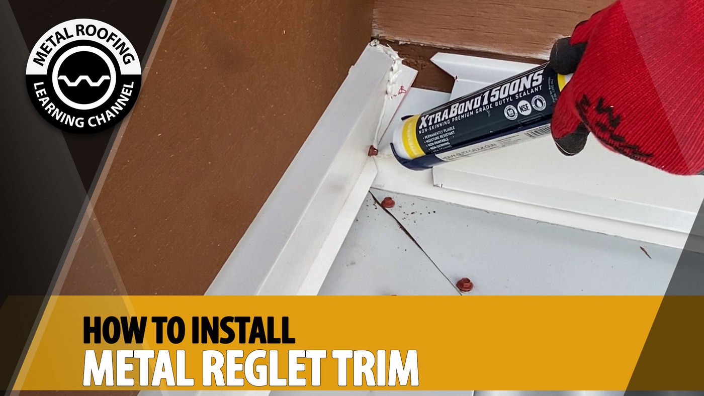 Reglet Flashing For Corrugated Metal Roofing | Part #WS-29