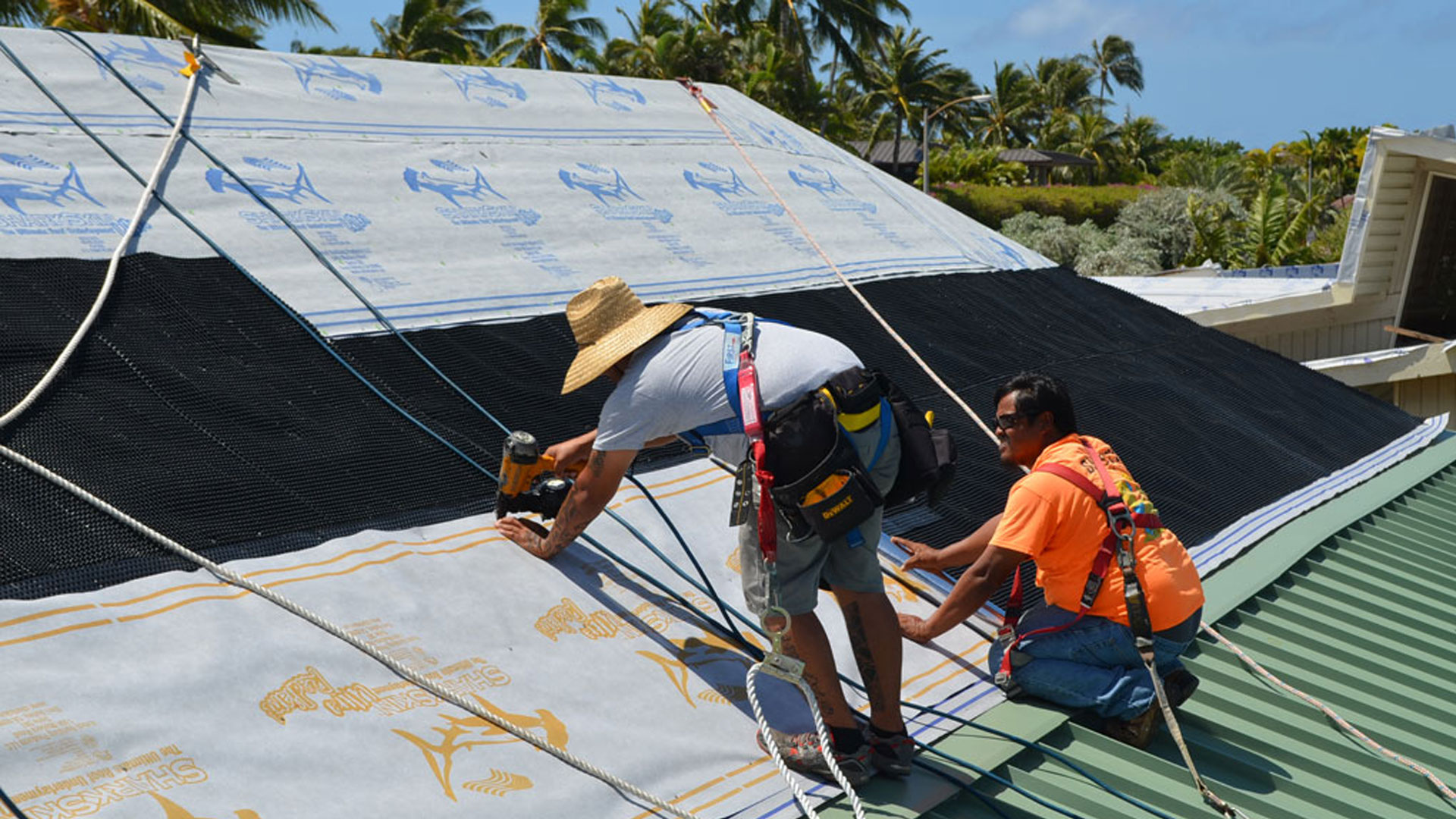 Sharkskin Ventilated Roof Mat® Sharkskin® Roof Underlayment