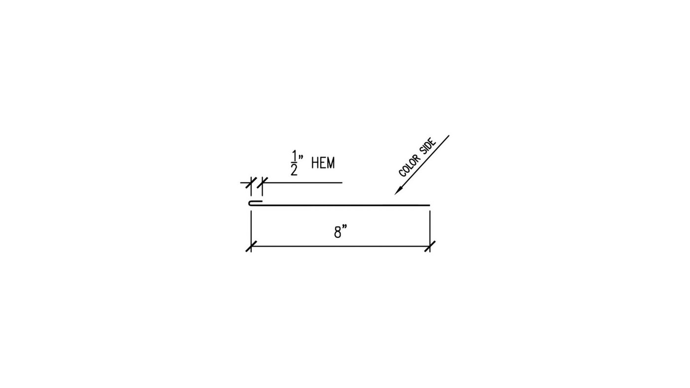 Gutter Strap | MS2 Mechanically Seamed Roofing