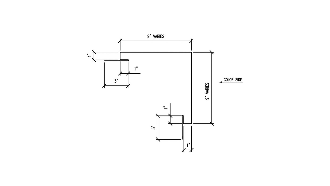 Custom Outside Corner Trim For Vertical Install TGroove®