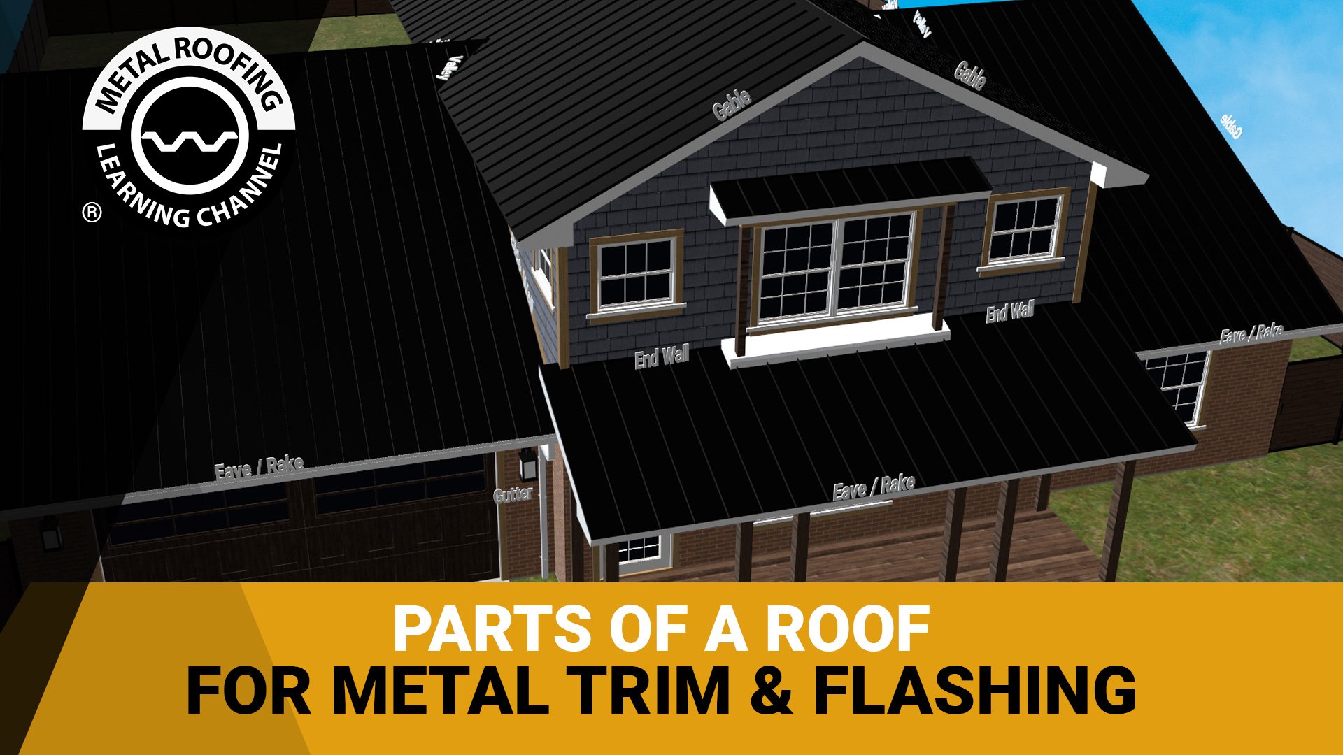 Metal Flashings And Trim For R Panel and PBR Metal Roofing Panels