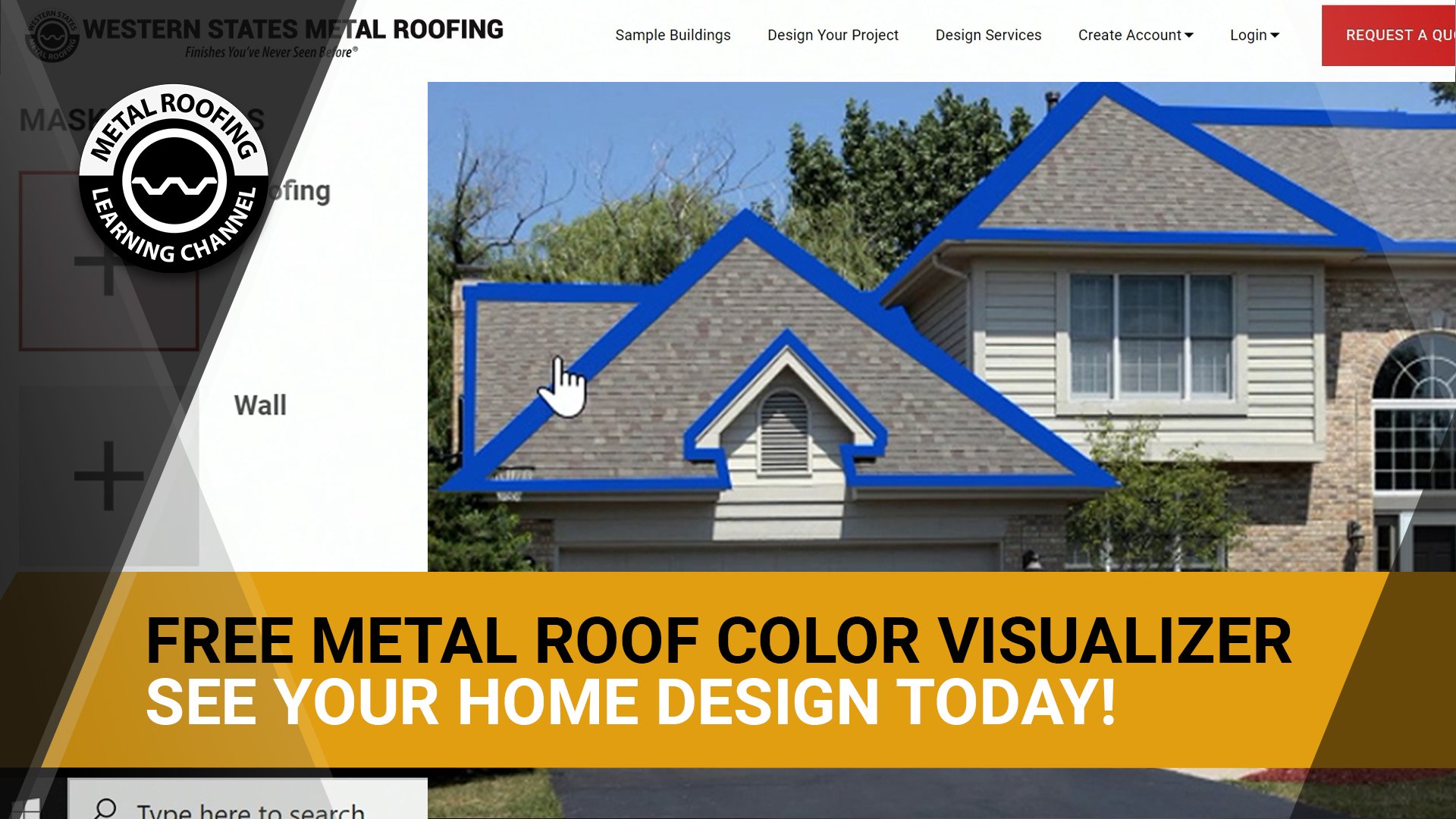 Metal Roof Color Visualizer Tool Western States Metal Roofing