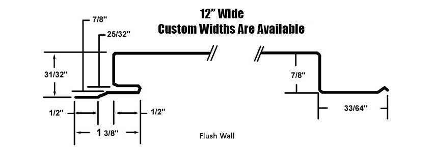 t-groove-12-inch-line-drawing