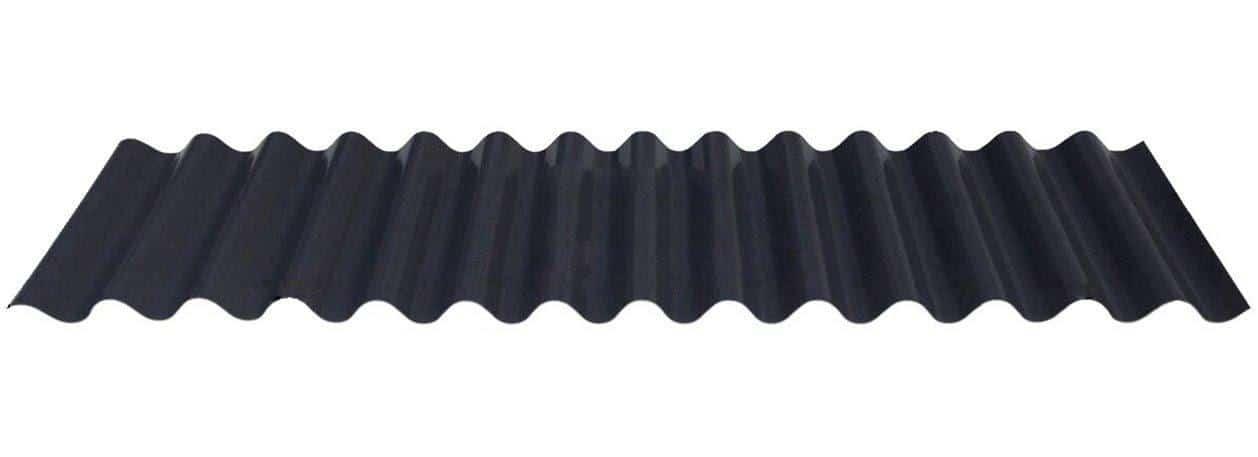 ⅞” Corrugated in Matte Dark Bronze
