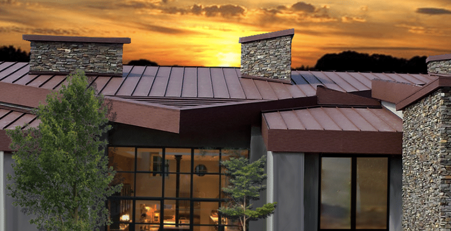 Low Slope Standing Seam Roof