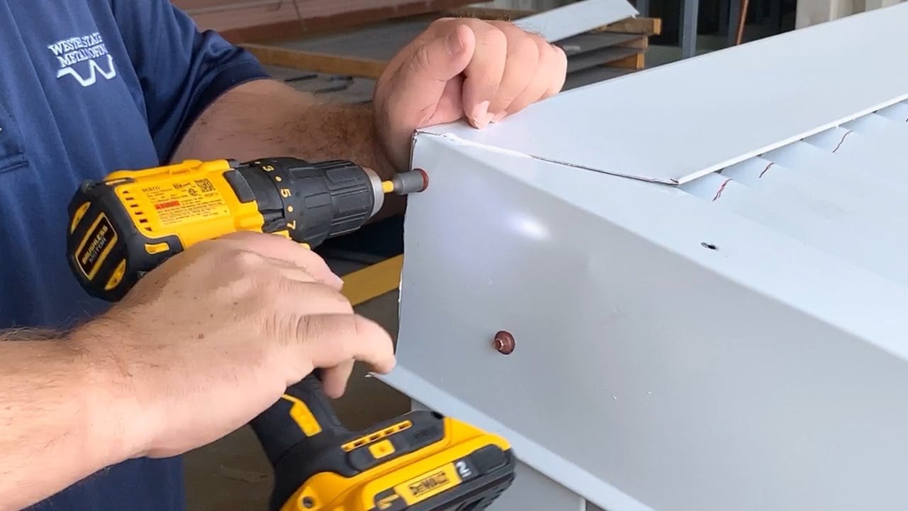 How To Install Peak Trim Flashing On Metal Roof. A Step By Step Guide