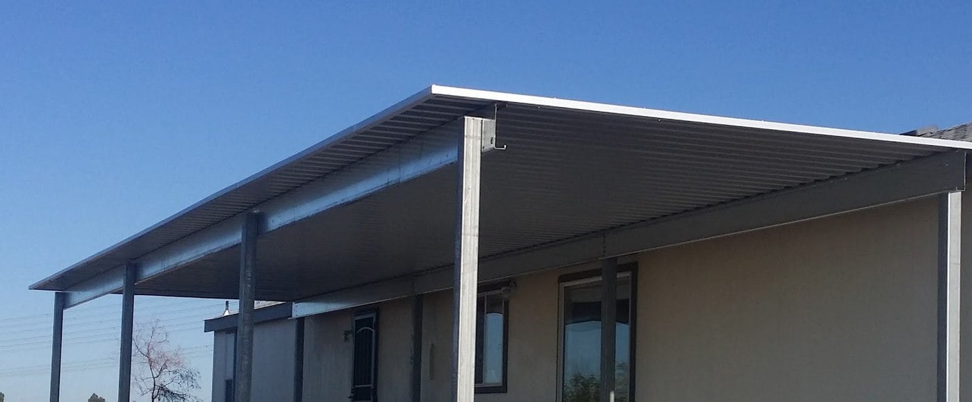 Metal Roofing Installed Over Metal Purlins