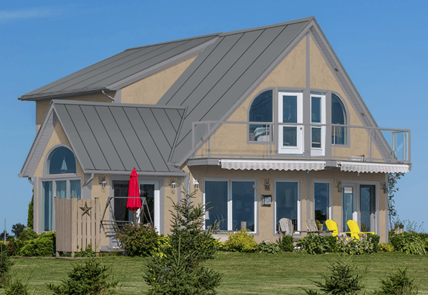 house colors to avoid with a gray metal roof