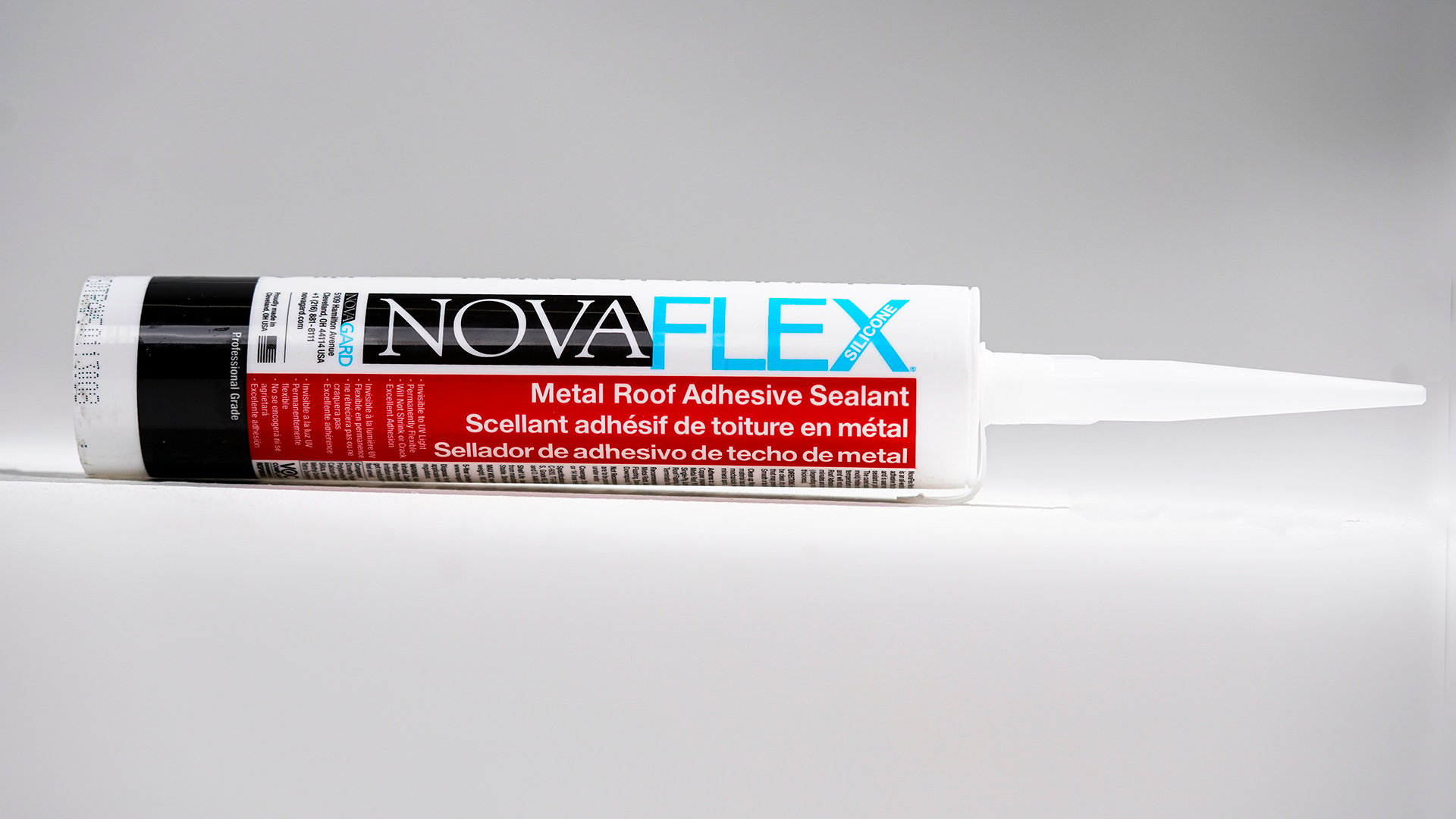 NovaFlex Metal Roof & Panel Adhesive Sealant - Novagard