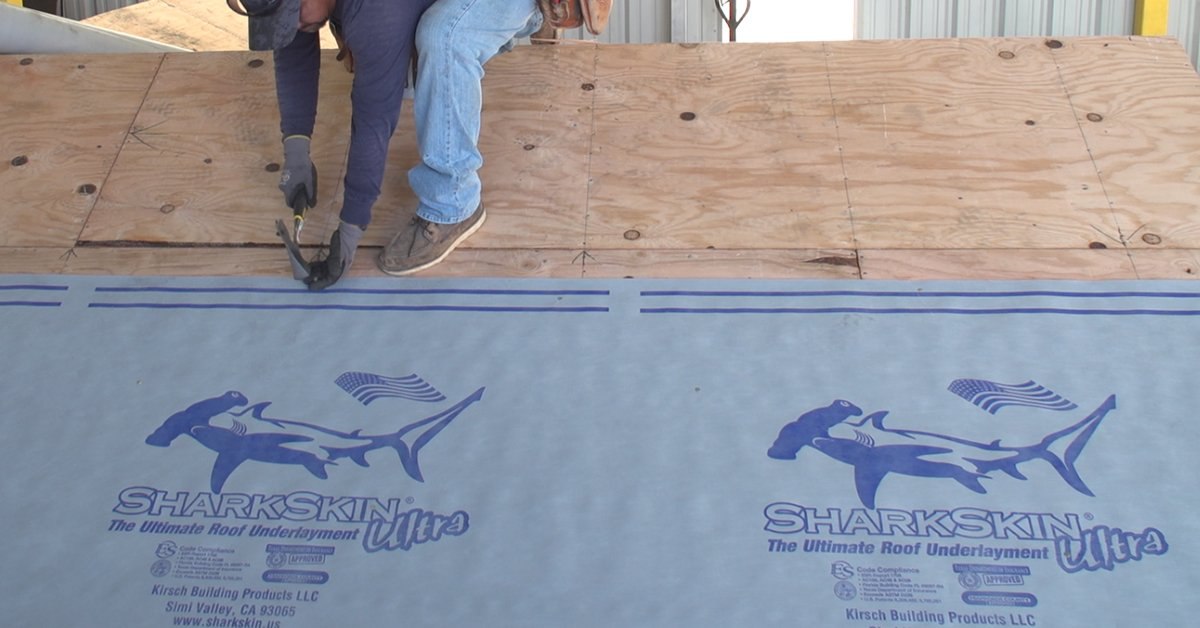 How To Install Synthetic Underlayment On A Metal Roof