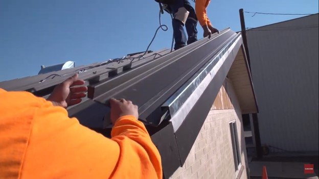 Standing Seam Metal Roof Installation: Clip Attachment