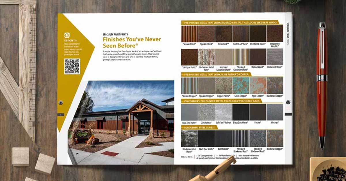 Get A Copy Of The Ultimate Metal Roofing Color Catalog Here