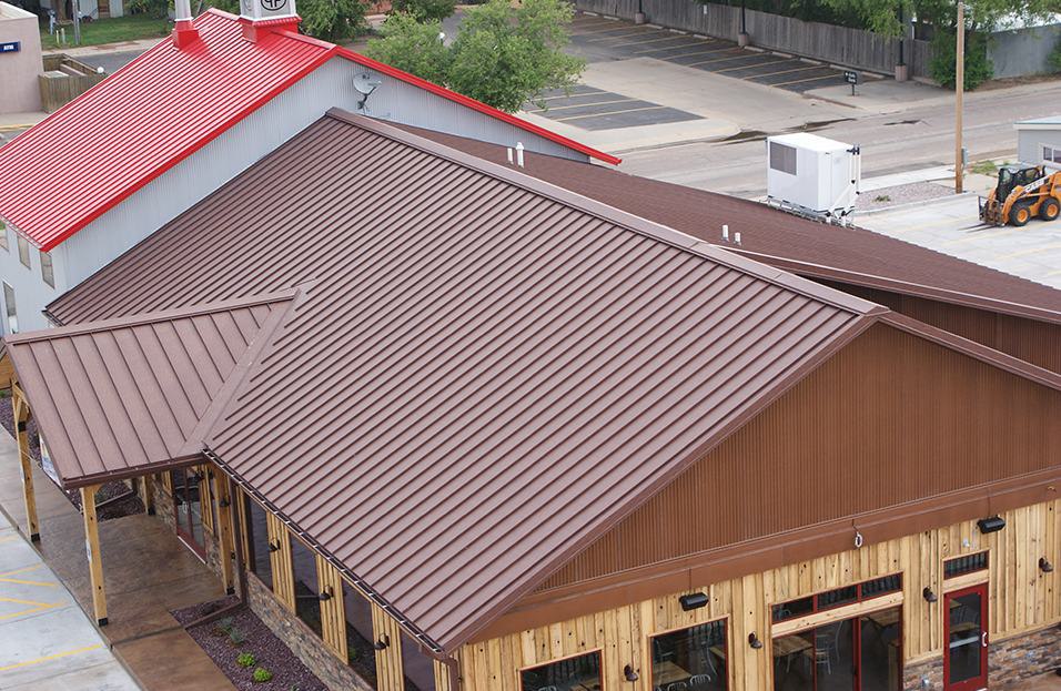 R Panel Corten AZP Raw® Metal Roofing Siding Panels