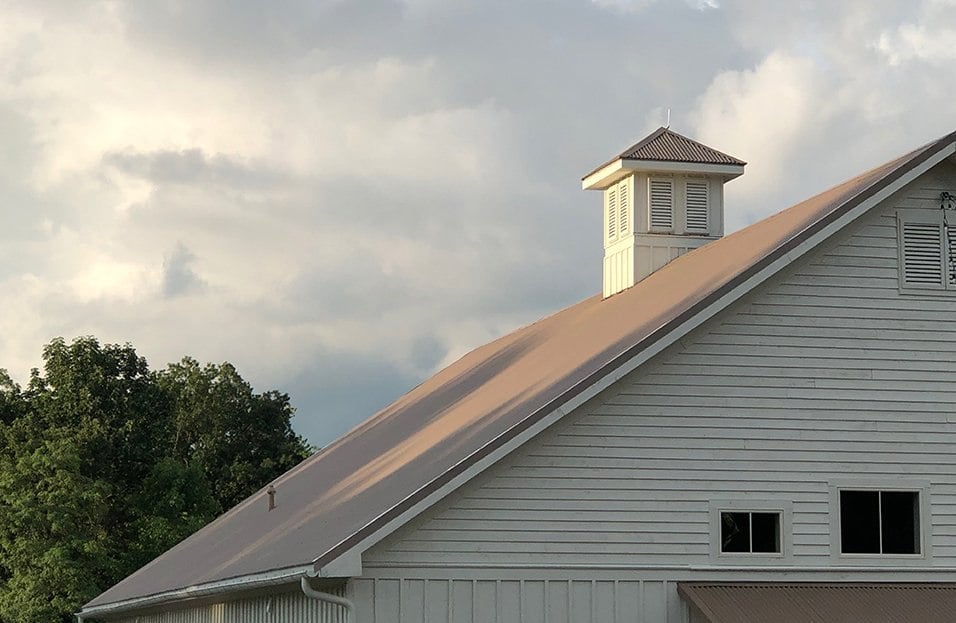 Speckled Galvanized Rust® Western Rib Panel