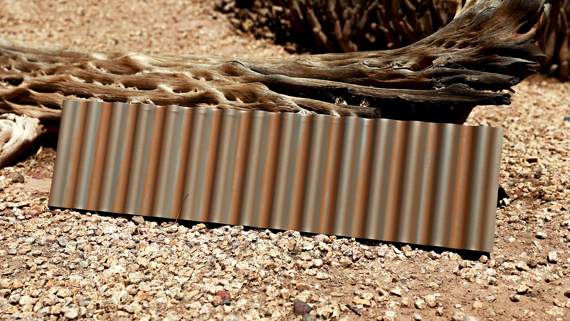 Streaked Galvanized Rust® Metal Roofing & Siding Panel Spec Sheets