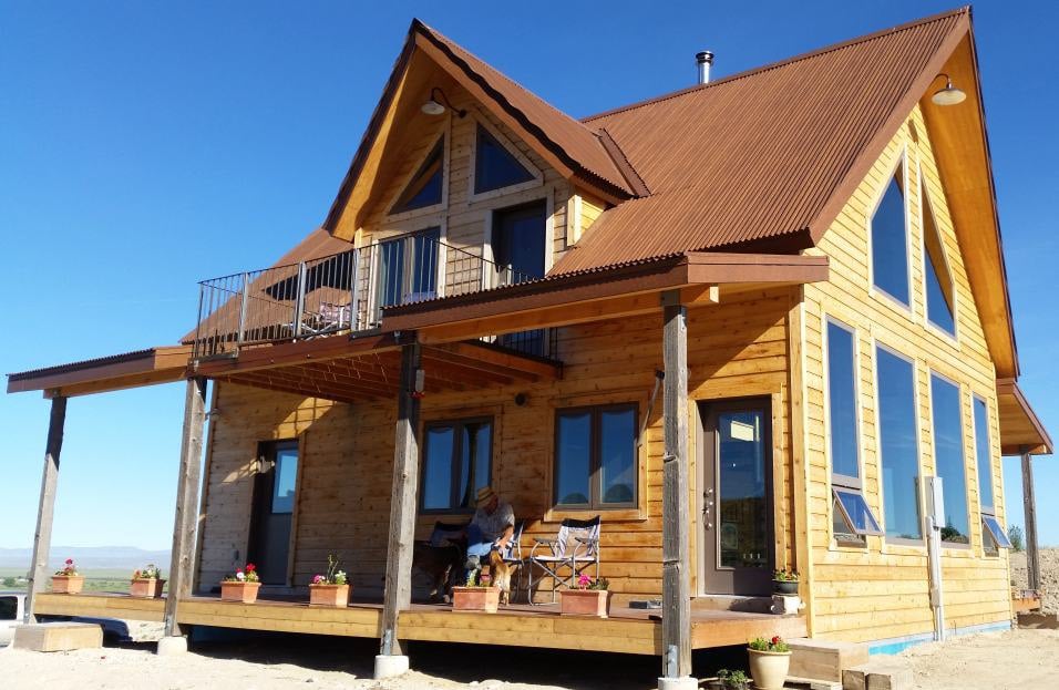 Corrugated Streaked Rust® Metal Roofing Siding Panels