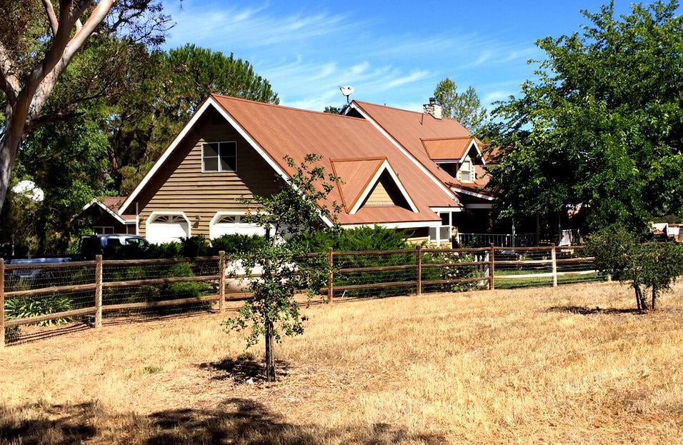 Corrugated Streaked Rust® Metal Roofing Siding Panels