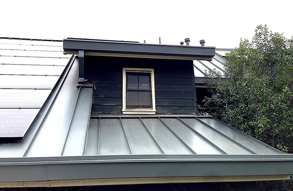 Natural Zinc Metallic® Standing Seam Metal Roofing Panels