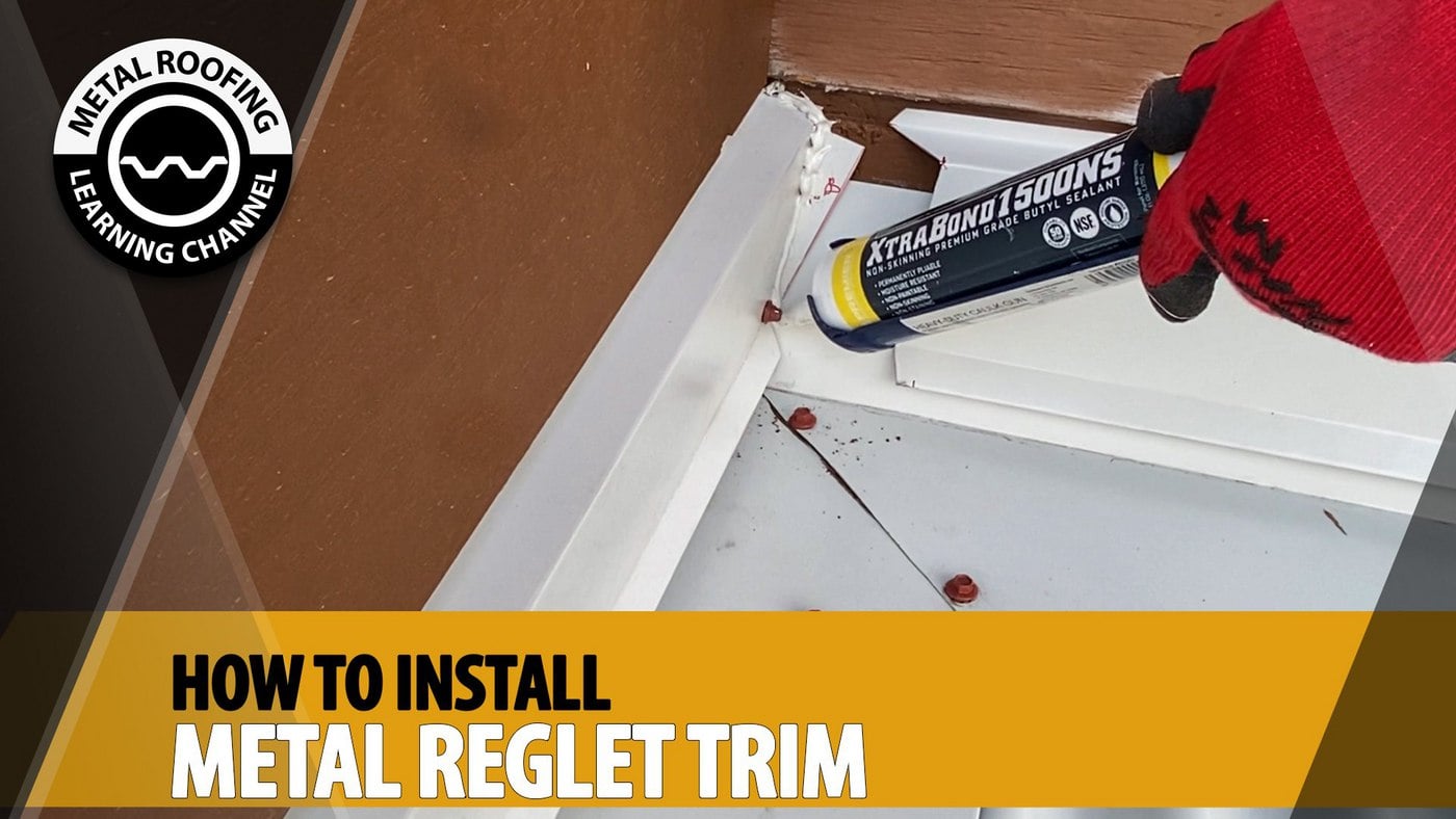 Part #WS-1529 Cricket Flashing Custom Trim for Ag Panel